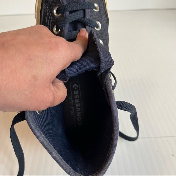 CONVERSE ALT EXPLORATION CHUCK 70 HIGH TOP NAVY BLUE WOMEN’S 8 Runs Big - Picture 5 of 10